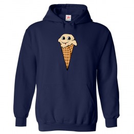 Ice Cream Cone Classic Unisex Kids and Adults Pullover Hoodie									 									 									